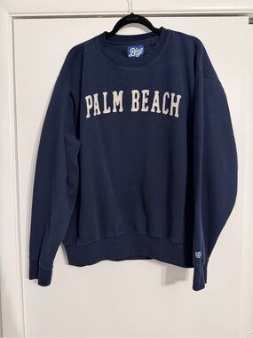 Blue 84 Palm Beach Crewneck Sweatshirt Navy - Size XL